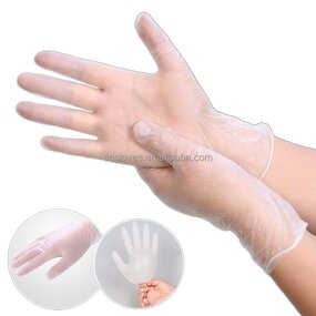 PVC Gloves Manufacturer - Wholesale Food Grade Durable Kitchen House Cleaning One-Time Use Medium Thickness CE Heat Resistant