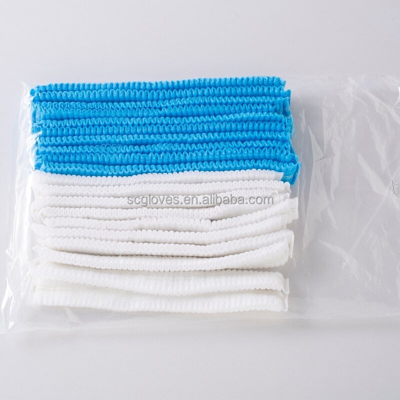 Shower Cap Manufacturer - High Quality Disposable PP String Strip Breathable Non-Woven Hat with Good Safety Performance Custom Packaging