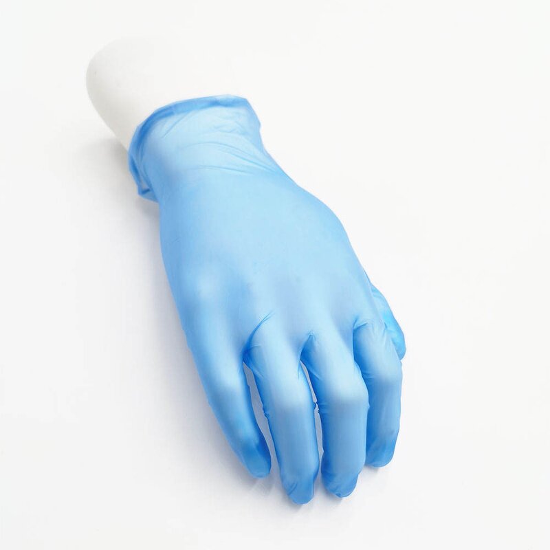 PVC Gloves Manufacturer - Blue Glovelastic for Kitchen Household Outdoor Hand Protection