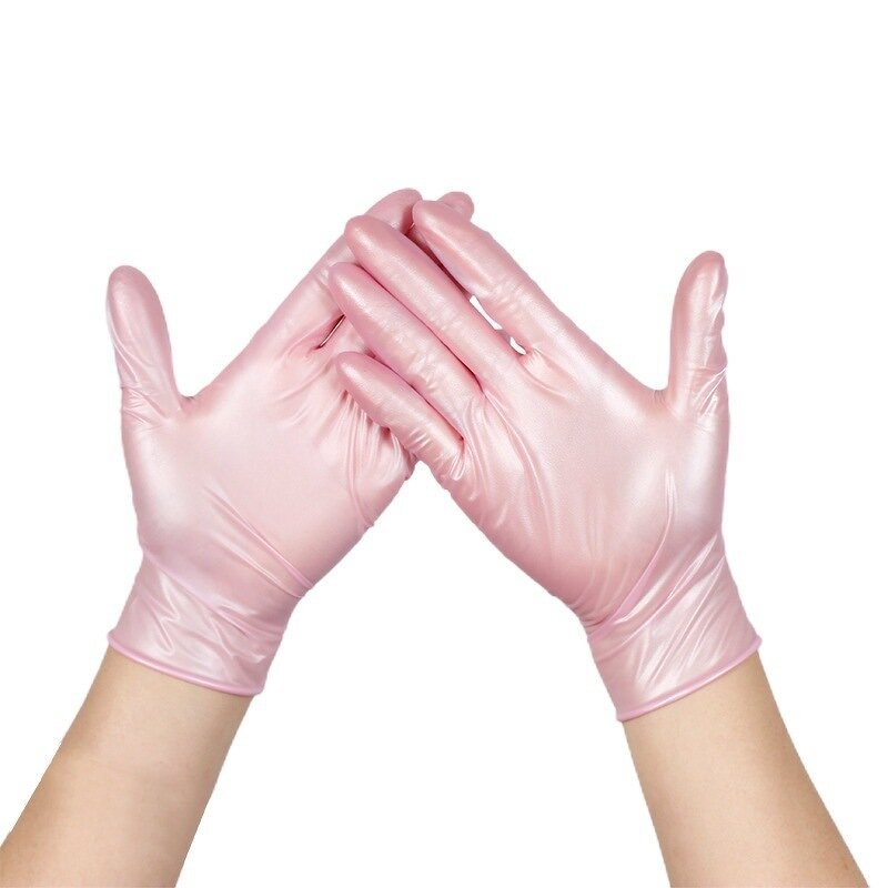 PVC Nitrile Gloves Manufacturer - Wholesale Blue Anti-Slip Touch Screen Compatibility Free Sample Pink Vinyl Powder Cheap