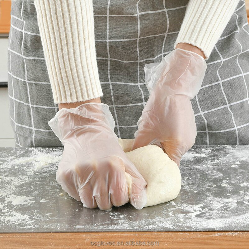 Vinyl Gloves Manufacturer - Jiangsu Transparent Powder-Free PVC Inspection Anti-Cut Anti-Slip Anti-Heat