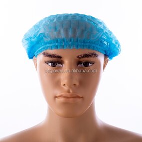 Shower Cap Manufacturer - High Quality Disposable PP String Strip Breathable Non-Woven Hat with Good Safety Performance Custom Packaging