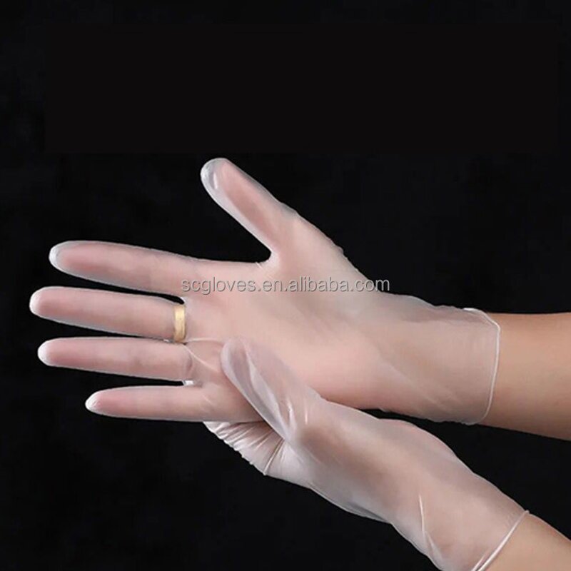 PVC Kitchen Gloves Manufacturer - 2022 Household Vinyl Transparent Thick for Catering Baking Food Grade Anti-Cut Anti-Slip