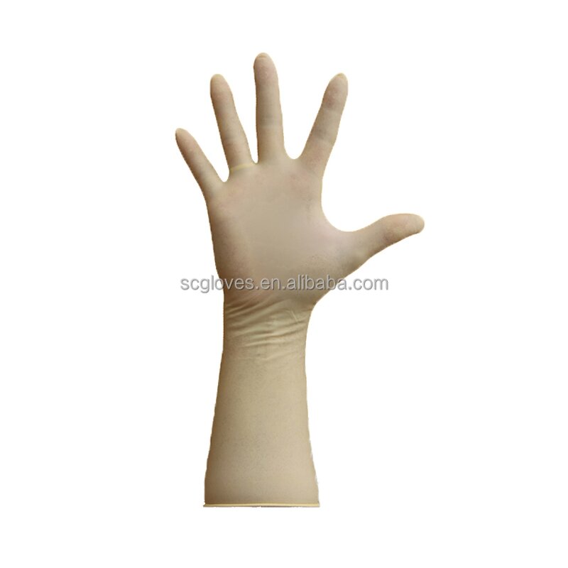 Latex Gloves Manufacturer - Hot Factory Price 12 Inch Disposable Medium Thickness Durable for Catering & Household Cleaning