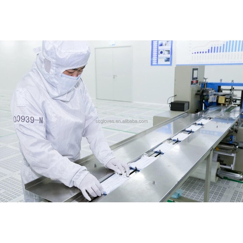 Latex Gloves Manufacturer - Factory Powder Free White 100 / Box for Food Kitchen Industrial & Solvents