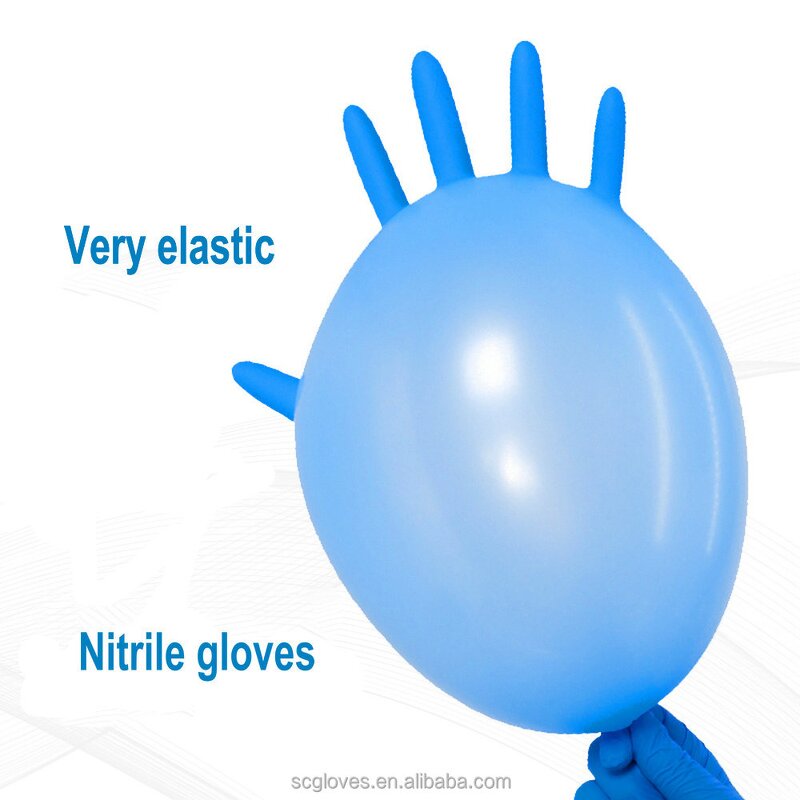 Nitrile Gloves Manufacturer - 2023 Free Sample Anti-Cut Anti-Slip Black for Clean Room