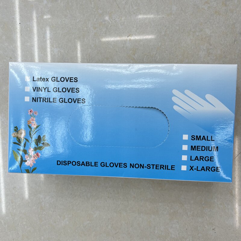 Latex Gloves Manufacturer - Factory Powder Free White 100 / Box for Food Kitchen Industrial & Solvents