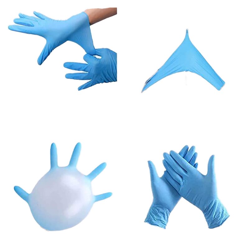 Nitrile Gloves Manufacturer - 2024 Free Sample Powder Free Food Cleaning Blue Black White for Tattoo