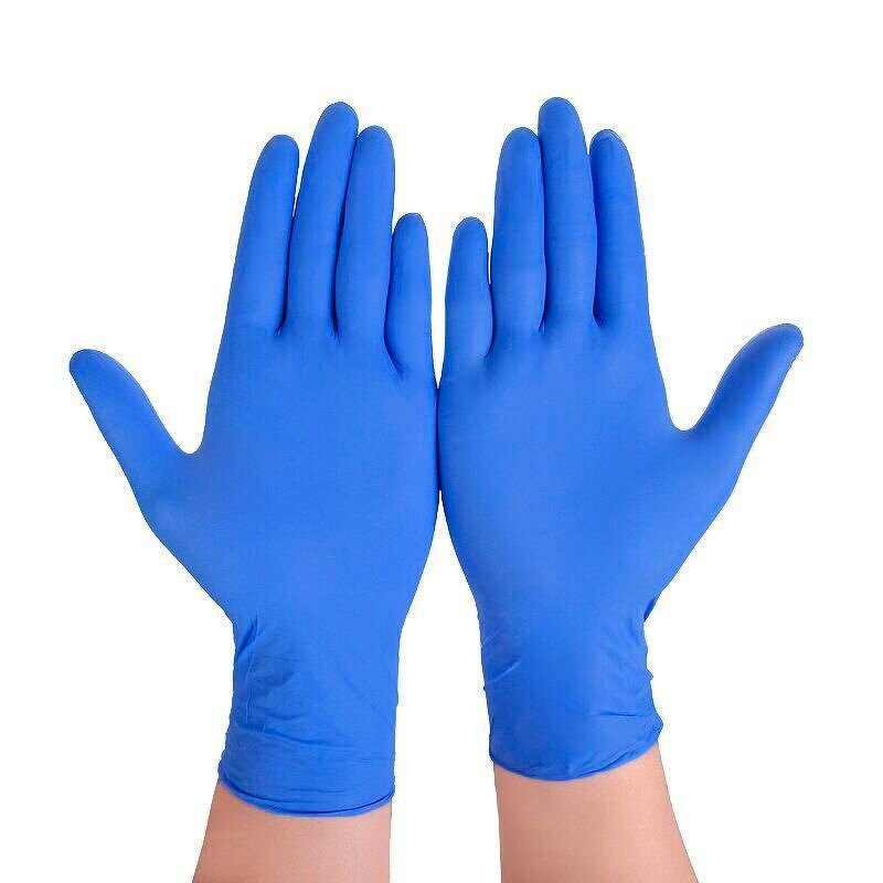 Nitrile Glove Manufacturer - Factory Outlet 100pcs Pure Blue Electronic Musical with Anti-Cut Anti-Slip Touch Screen