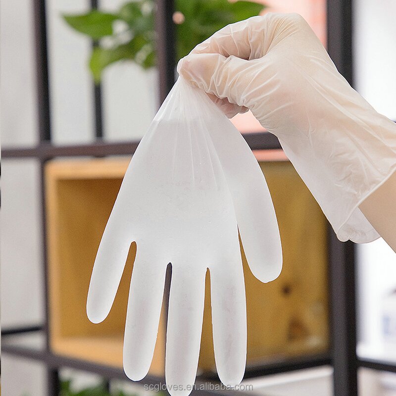 Vinyl Gloves Manufacturer - Jiangsu Transparent Powder-Free PVC Inspection Anti-Cut Anti-Slip Anti-Heat