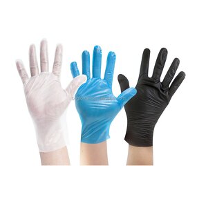 TPE Gloves Manufacturer - 2023 Custom Blue Disposable Medium for Kids Home Wash Cleaning Summer Winter Use