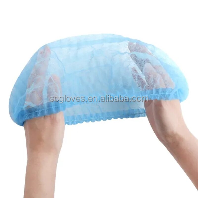 Shower Cap Manufacturer - High Quality Disposable PP String Strip Breathable Non-Woven Hat with Good Safety Performance Custom Packaging