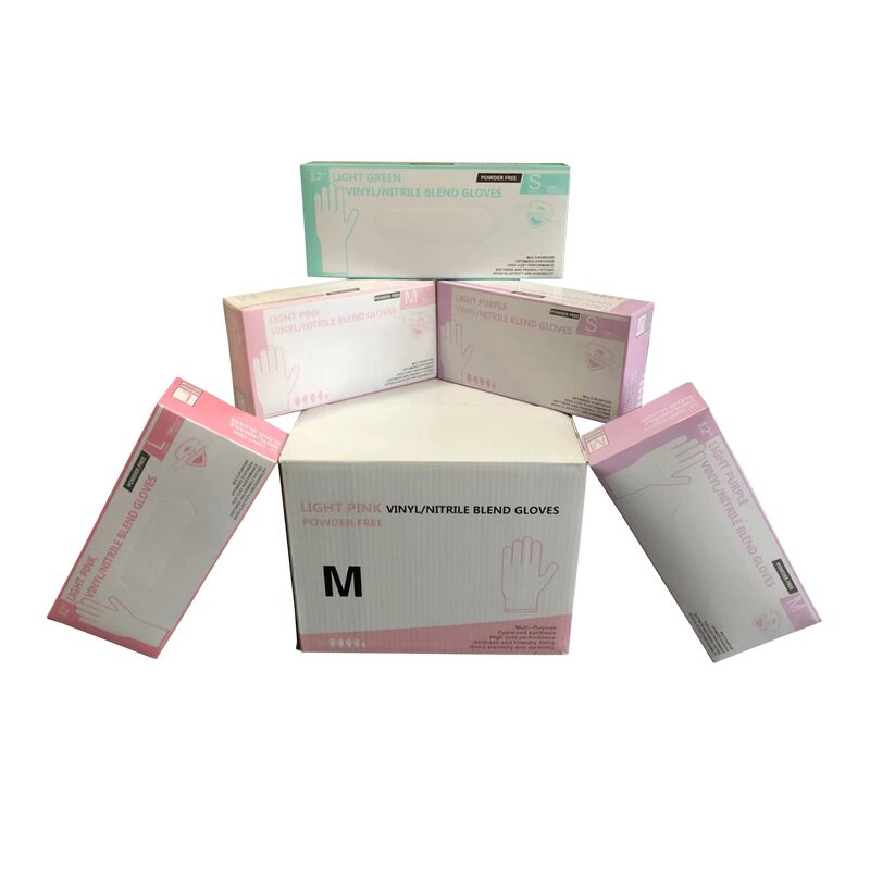 Nitrile Gloves Manufacturer - Wholesale Disposable 9 Inches CE Certified Textured Fingers for Tattoo Shop Beauty