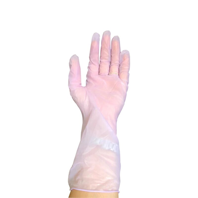 Nitrile Gloves Manufacturer - 2024 New Factory 100 Pcs Box 9 Inches Pink Food Disposal Powder Free