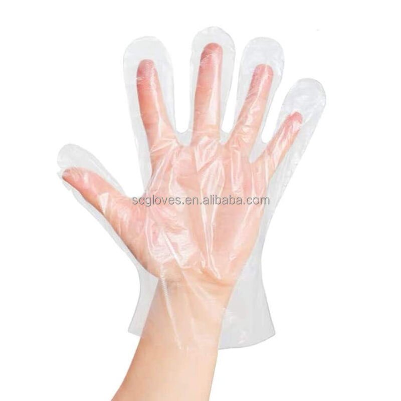 PE Gloves Manufacturer - HDPE Clear Plastic Polythene Kitchen Waterproof Household Food Anti Cut Resistance Nitrile