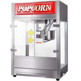 Popcorn Maker - 16oz Single Pot Electric Automatic Making Machine