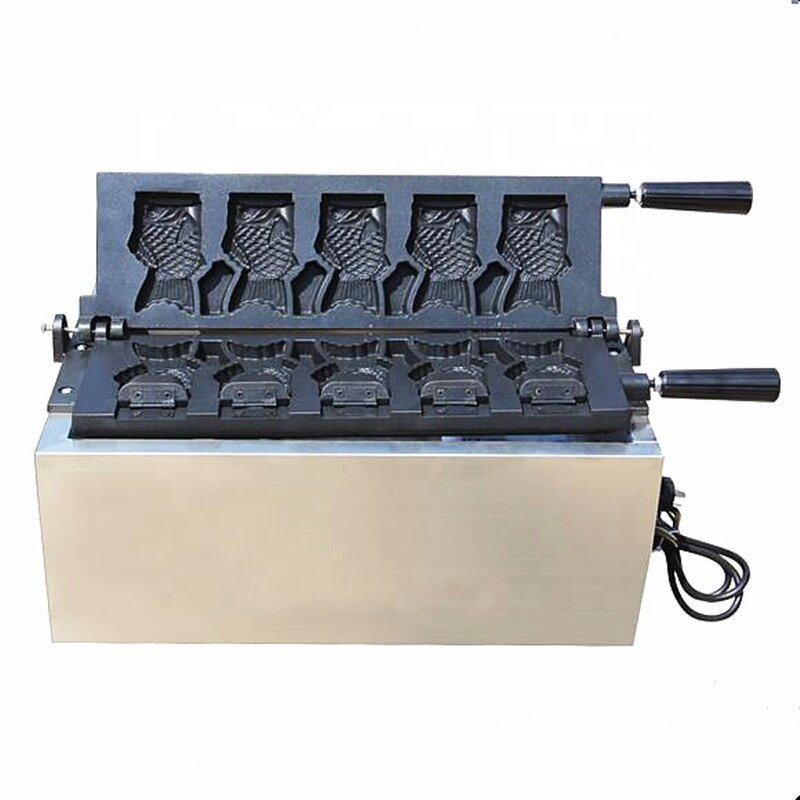 Fish Taiyaki Waffle Maker - Electric CE Approved Made in China