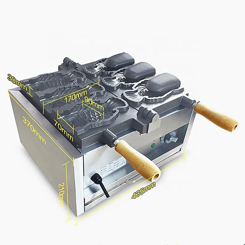 Fish Taiyaki Waffle Maker - Electric CE Approved Made in China