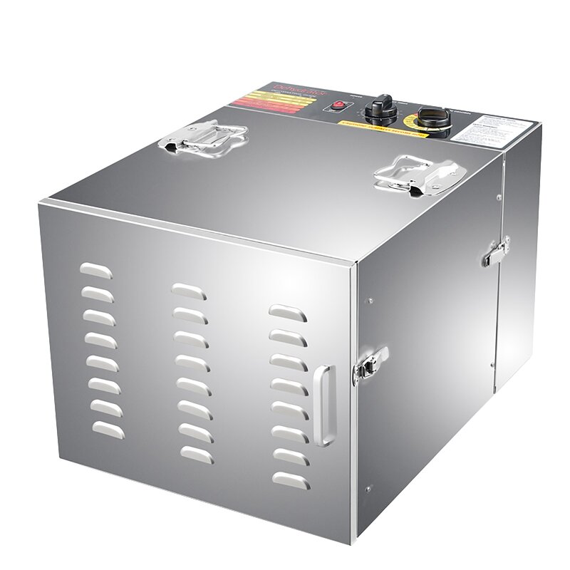 Food Drying Machine - 10 Layers Stainless Steel Dryer Industrial Fruit Dehydrator