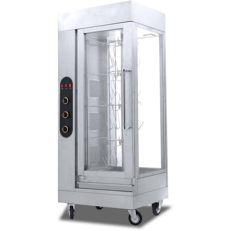 Chicken Rotisserie Oven - Commercial Electric 12 Chickens Capacity Stainless Steel