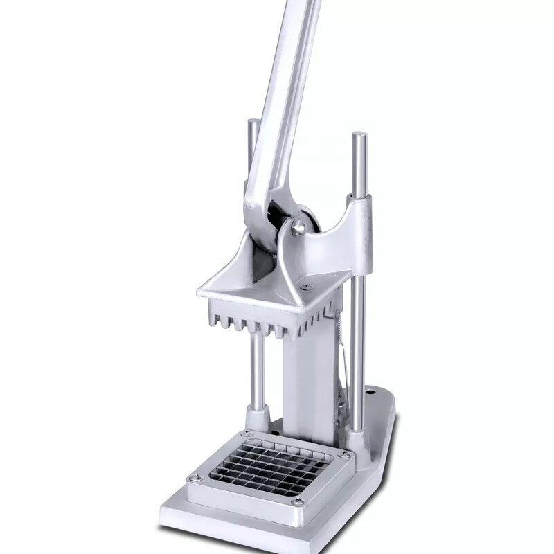 Vegetable Fruit Slicer - Stainless Steel Manual Potato Cutter French Fries