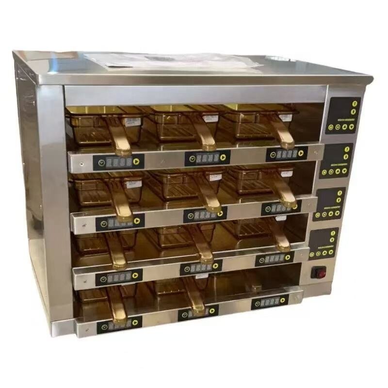 Burger Warmer Cabinet - KFC Fast Food Restaurant Equipment Hamburger Patty