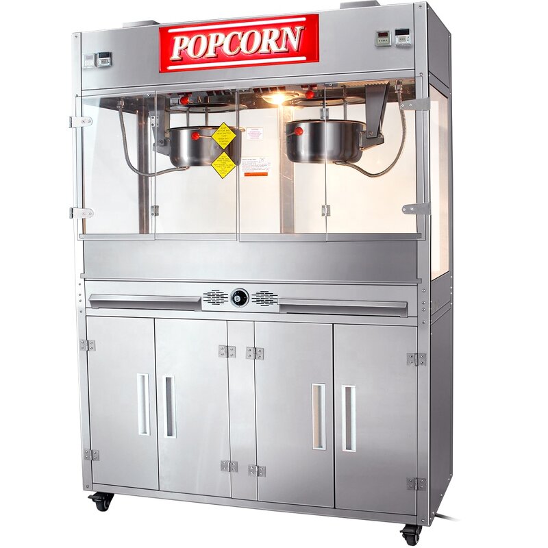 Popcorn Machine - Cinema Style Non-stick Interior 8oz 12oz 16oz 32oz
