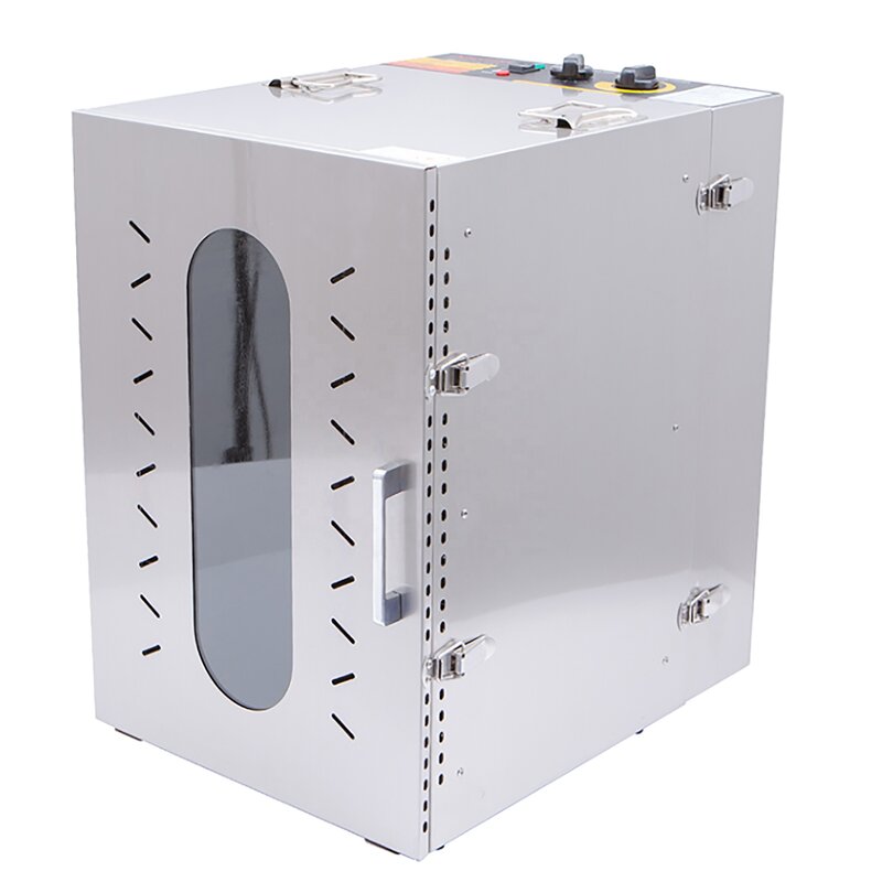 Food Drying Machine - 10 Layers Stainless Steel Dryer Industrial Fruit Dehydrator