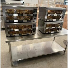 Burger Patty Warmer Cabinet - Commercial Stainless Steel Adjustable Temp