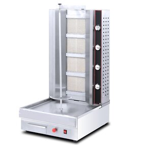 Gas Shawarma Grill - 4 Burner Chicken Shawarma for Sale