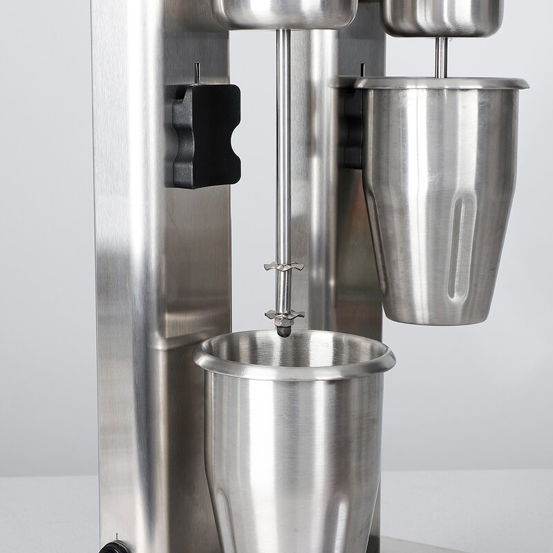 Milkshake Maker - Stainless Steel Milk Shake Whisk Drink Mixer for Coffee