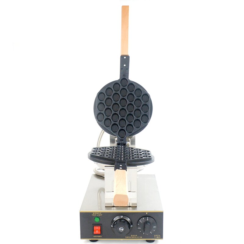 Bubble Waffle Machine - Factory Wholesale Commercial Rotating Making Crepe Cone Non-stick Electric Egg