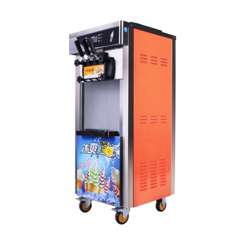 Soft Ice Cream Making Machine - Wholesale 3 Nozzles