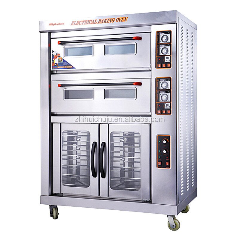 Rotary Oven - Stainless Steel Bakery Machine Gas Made in China