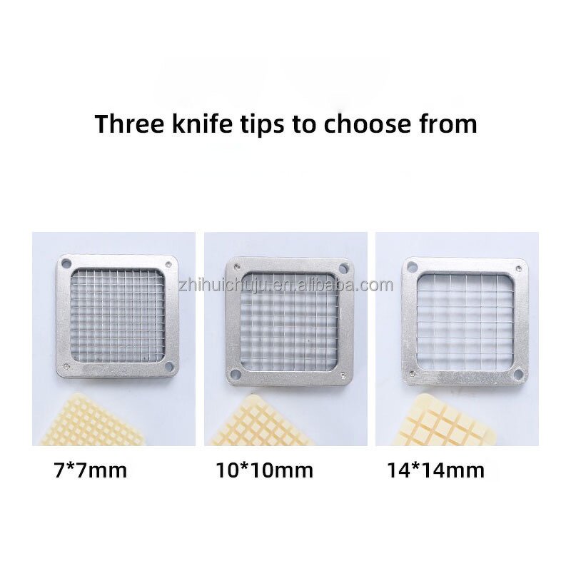 Potato Chips Cutting Machine - Electric Vegetable Fruit Cutter French Fries