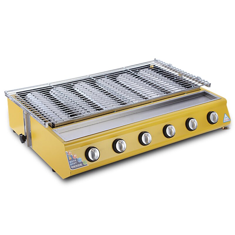Gas Korean BBQ Grill - Commercial Barbeque Equipment for Restaurant