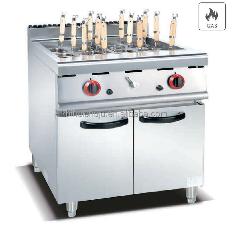 Electric Cooking Range Machine - Steamed Rice in Clay Pot with Cabinet 8 Burner