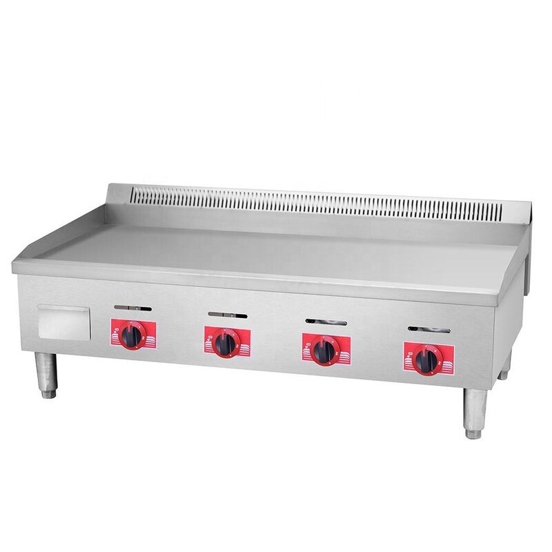 Griddle Fryer Combo - Heavy Duty for Restaurant Food Truck High Efficiency Gas Saving