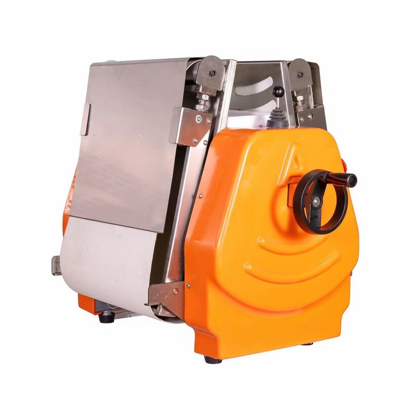 Dough Sheeter Machine - Electric for Bakery Pizza Stainless Steel Adjustable Thickness