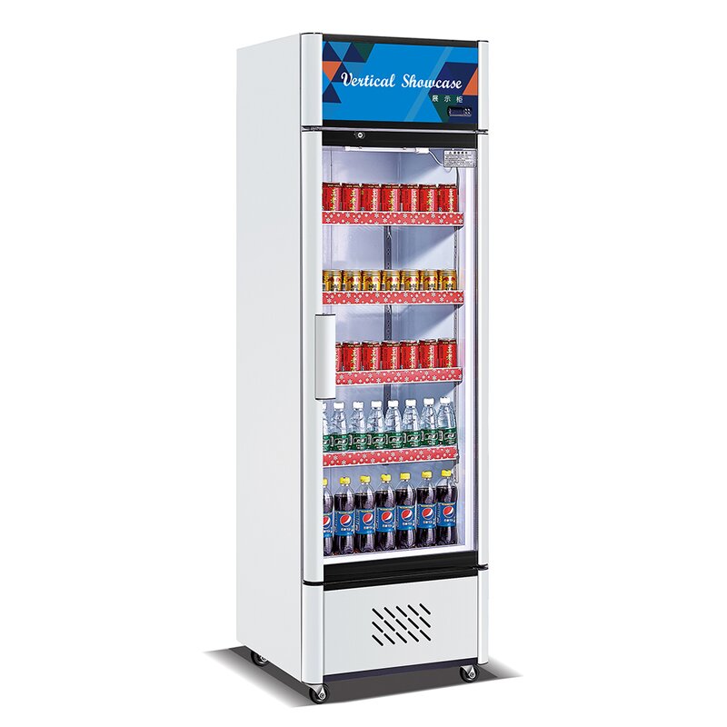 Vertical Display Freezer - Commercial Supermarket Glass Door Vertical Cabinet