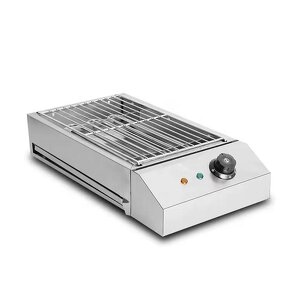 Electric Grill - Commercial Environmentally Friendly Smokeless Stainless Steel Barbecue 2.5KW
