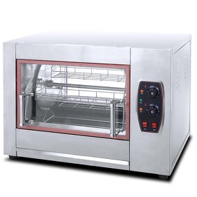 Chicken Rotisserie Oven - Commercial Electric 12 Chickens Capacity Stainless Steel