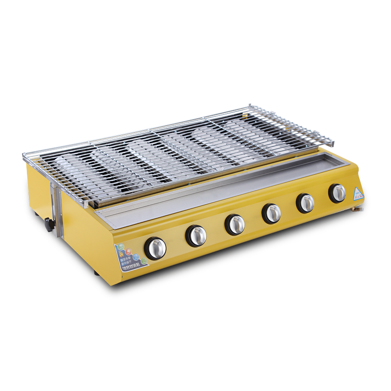 Gas Korean BBQ Grill - Commercial Barbeque Equipment for Restaurant