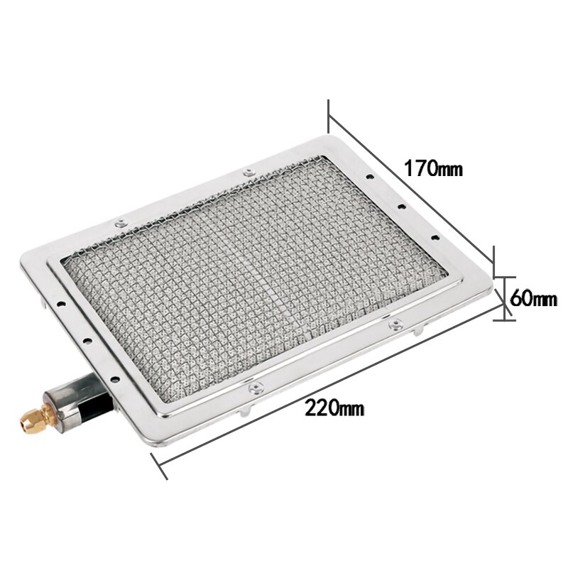 Gas Grill - Burner Shawarma Crepe Plate Takoyaki Plate