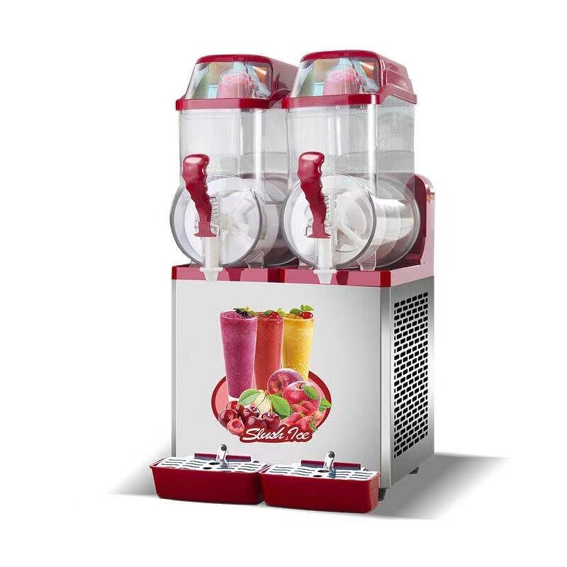 Frozen Drink Machine - Table Top 2 Tank Commercial Slush Juicer