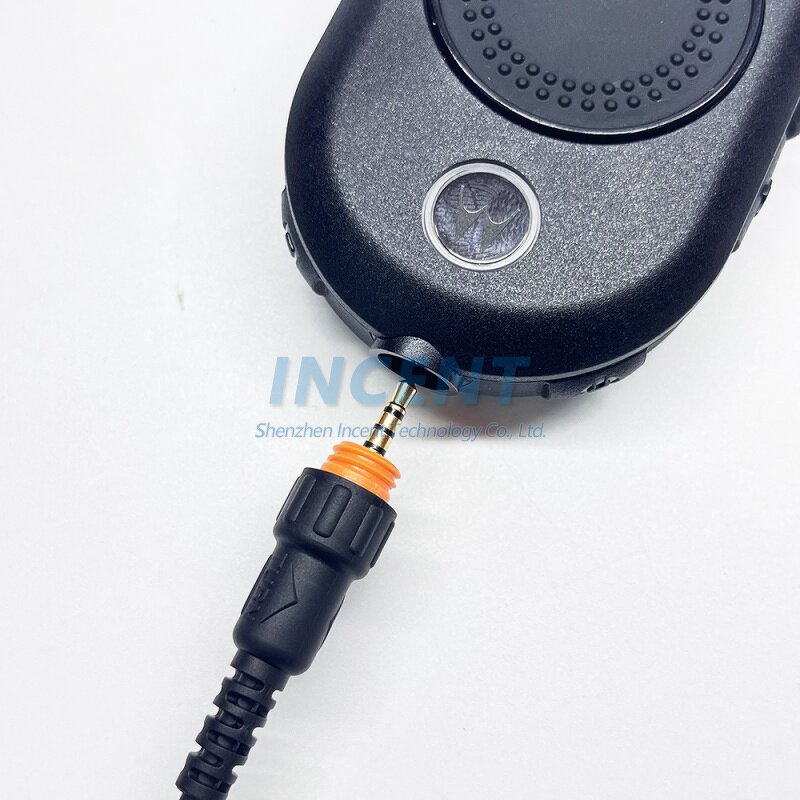 Audio Mic Kit Manufacturer - 2-Wire Acoustic Tube Coil Earbud Compatible with Multi-PIN Mo-to-ro-la CLP446 CLP1040 CLP108