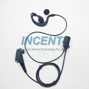 Earpiece Earphone Manufacturer - G Hook with Microphone Wired for EADS AIRBUS CASSIDAN TPH900