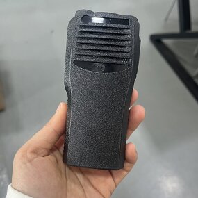Two Way Radio Case Manufacturer - Black Front Housing Casing 4 Channel Replacement Refurbish with Knobs for CP200 CP040