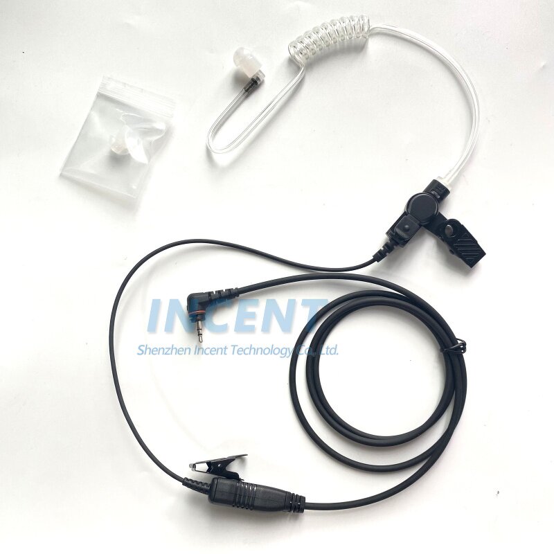 Acoustic Air Tube Headset Manufacturer - with PTT Mic Speaker for BF-CM626S TD350 TD360 TD370 PNC370 BD300 BD350 PD365 Radio