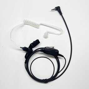 Earpiece Manufacturer - Acoustic Clear Tube with Lapel Ptt Microphone for ST7000 Series Two Way Radio